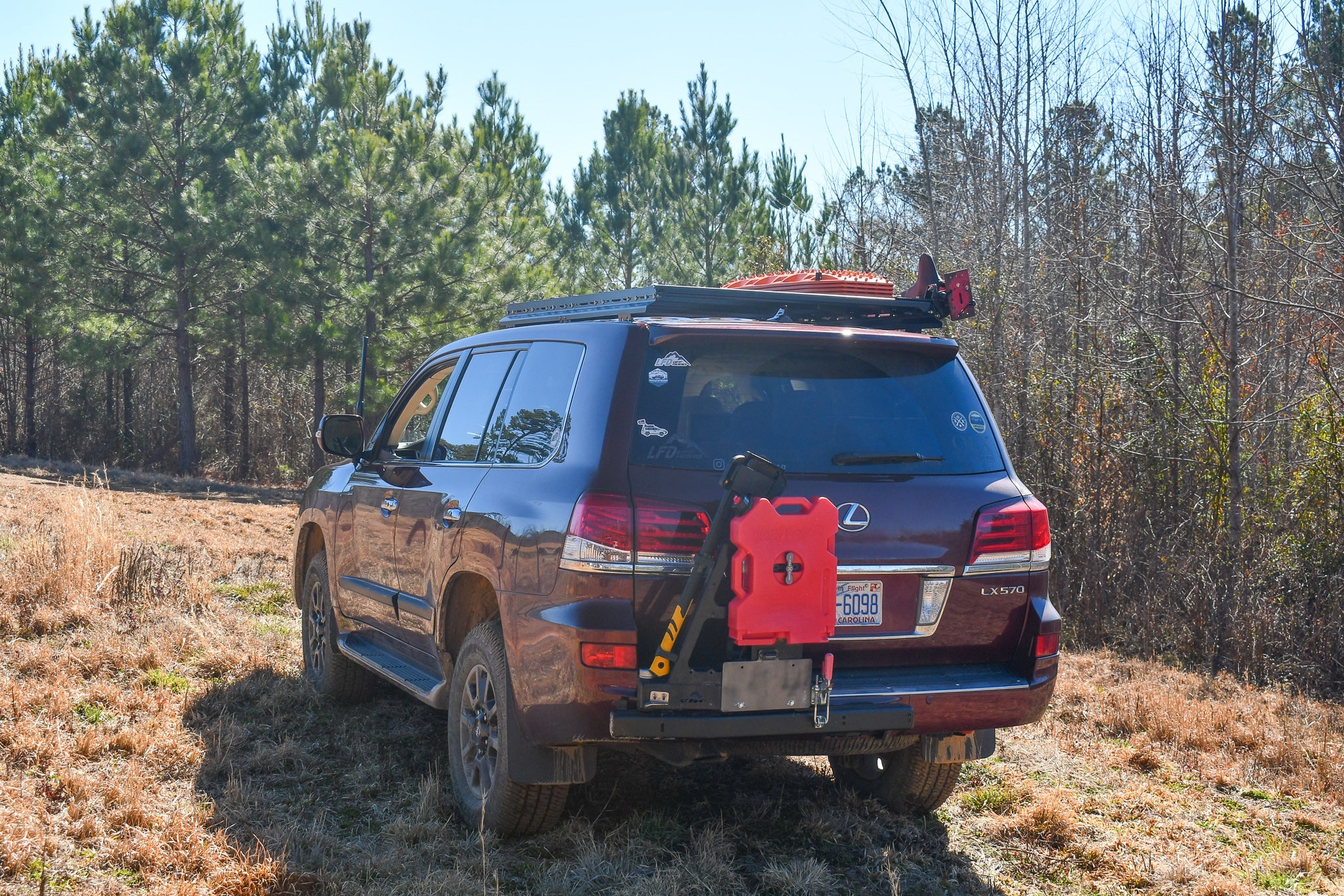3/4 Stainless Steel Roof Rack Side Rails - LX570 - Image 7