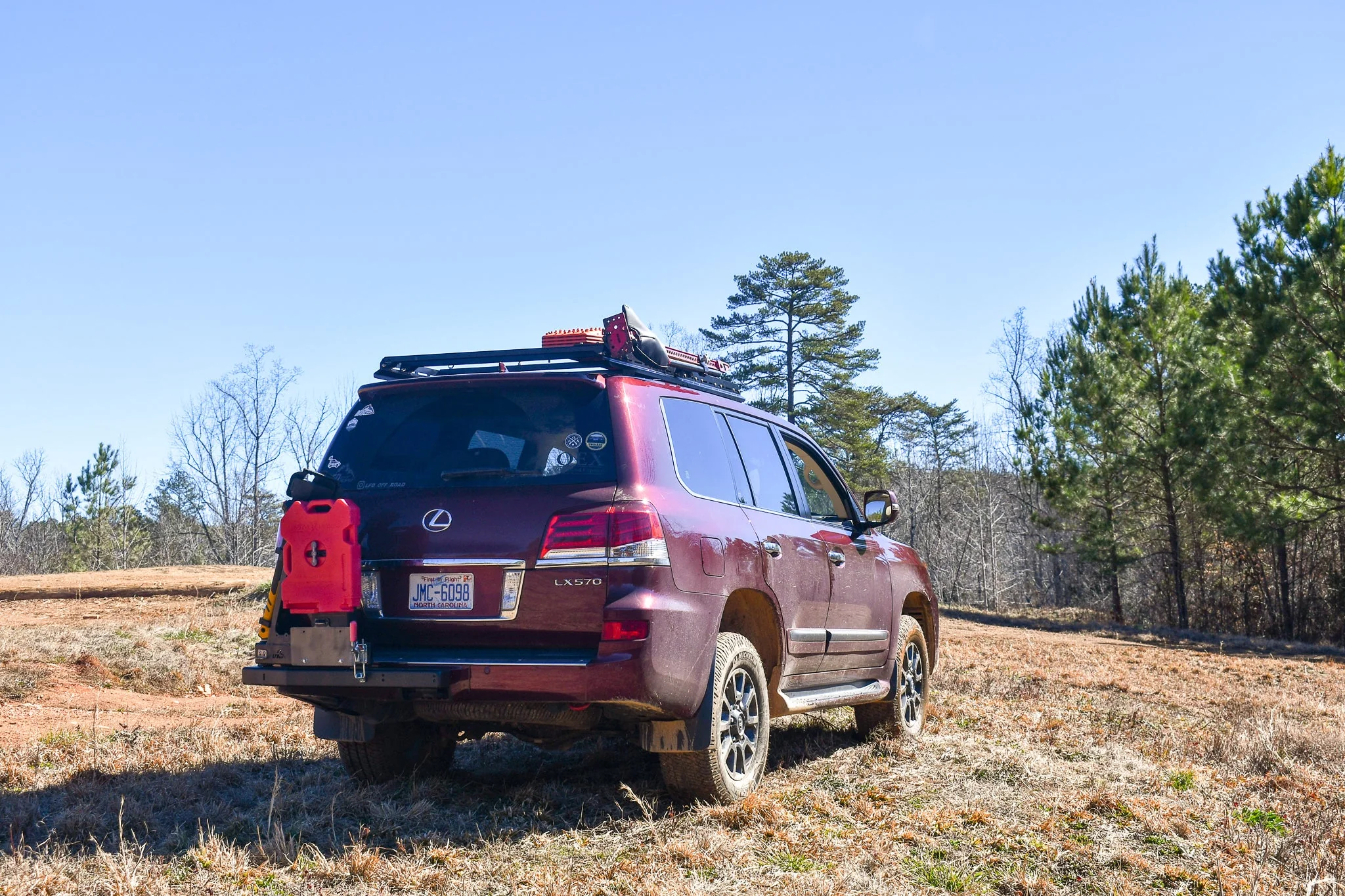 3/4 Stainless Steel Roof Rack Side Rails - LX570 - Image 8