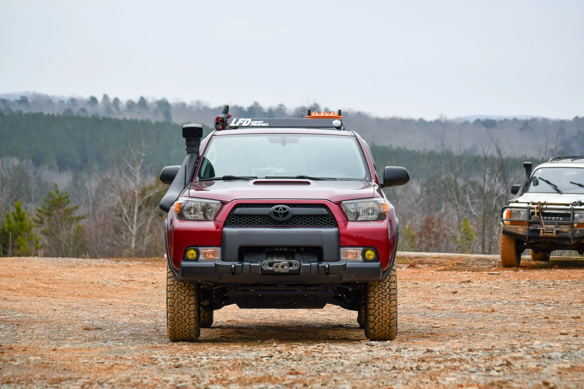Adjustable Hidden Winch Mount with Recovery Points - 5th Gen 4Runner - Image 7