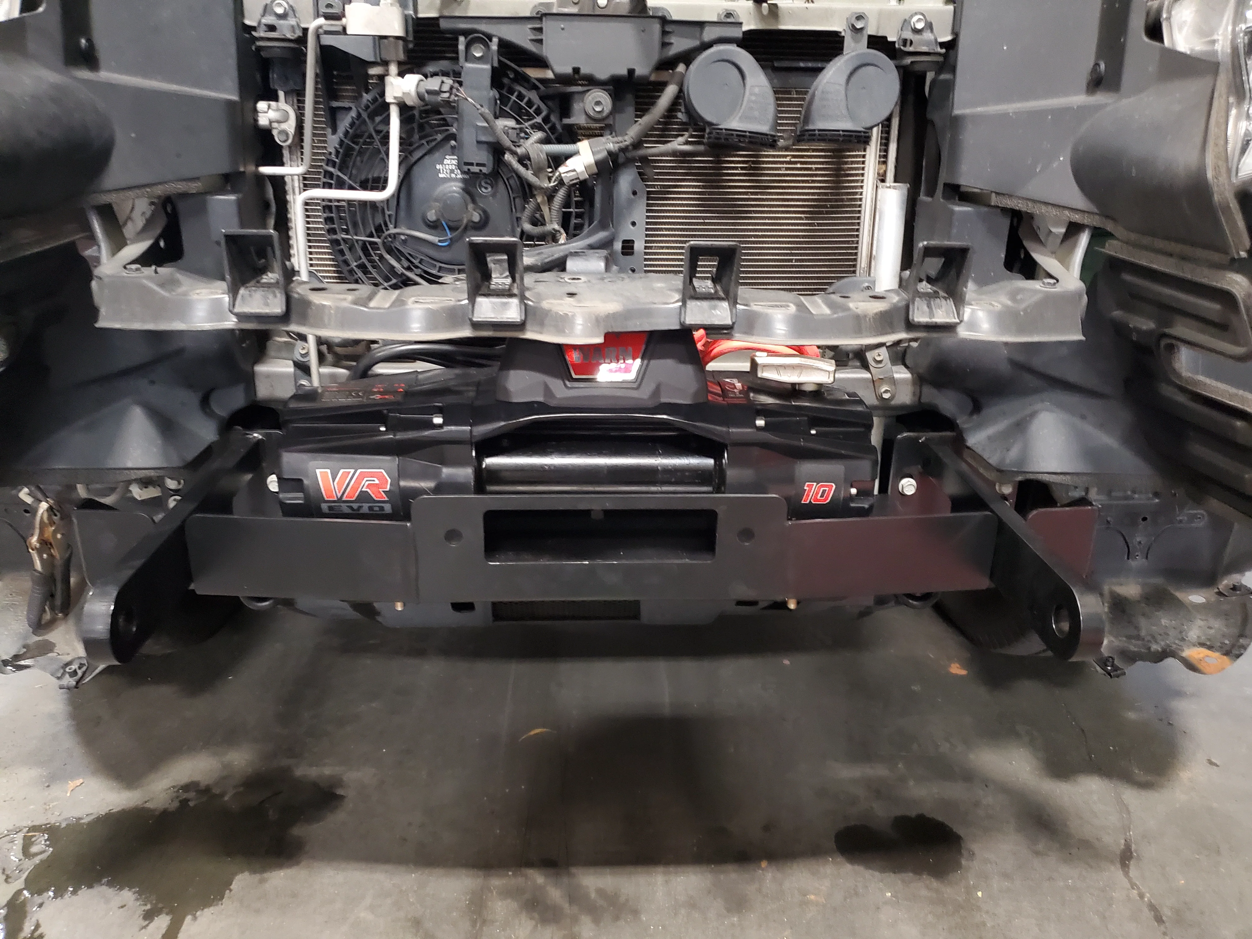 Adjustable Hidden Winch Mount with Recovery Points - GX460 - Image 10