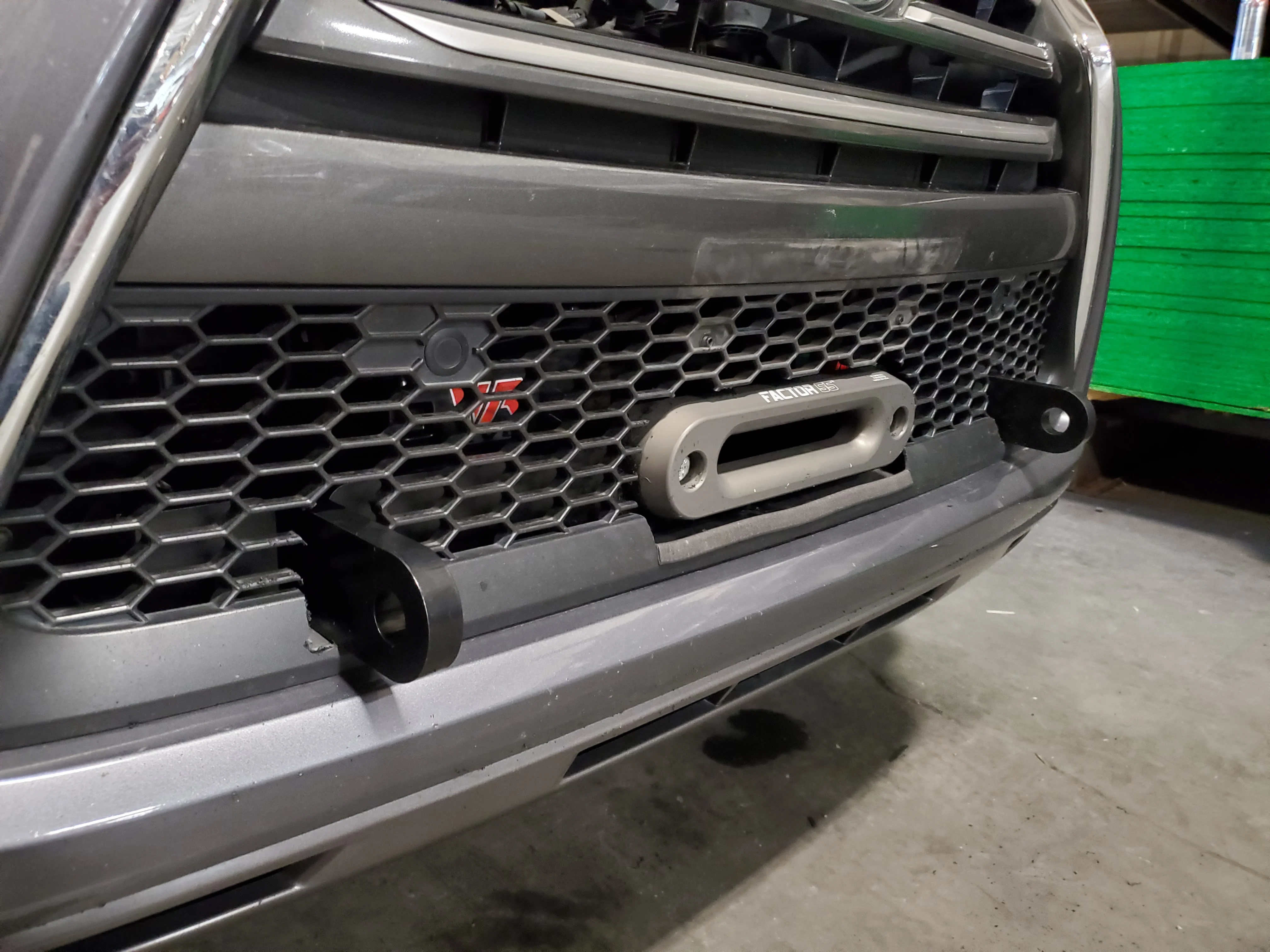 Adjustable Hidden Winch Mount with Recovery Points - GX460 - Image 11