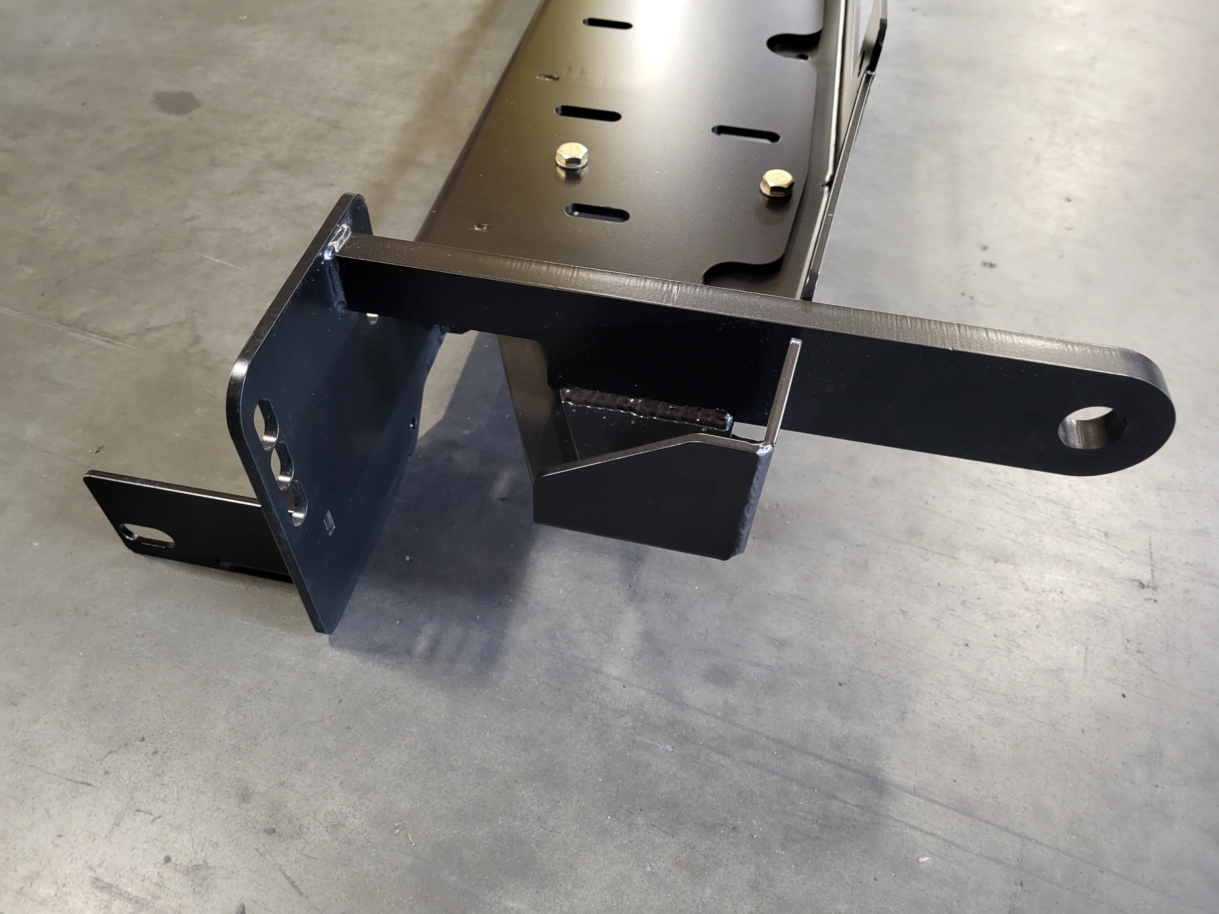 Adjustable Hidden Winch Mount with Recovery Points - GX460 - Image 4