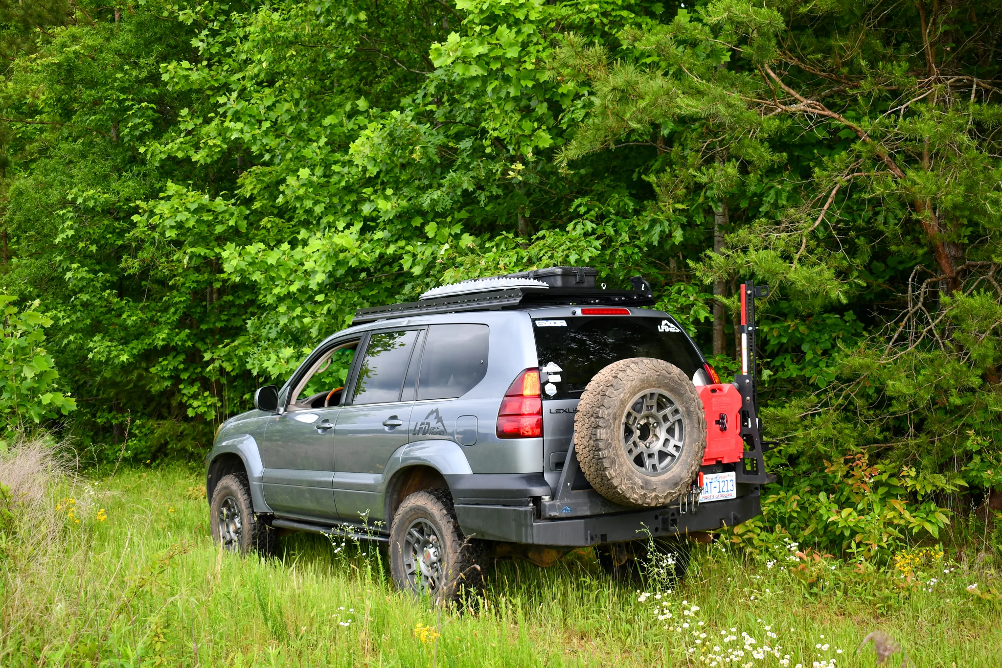 High Clearance Dual Swing Rear Bumper - GX470 - Image 3