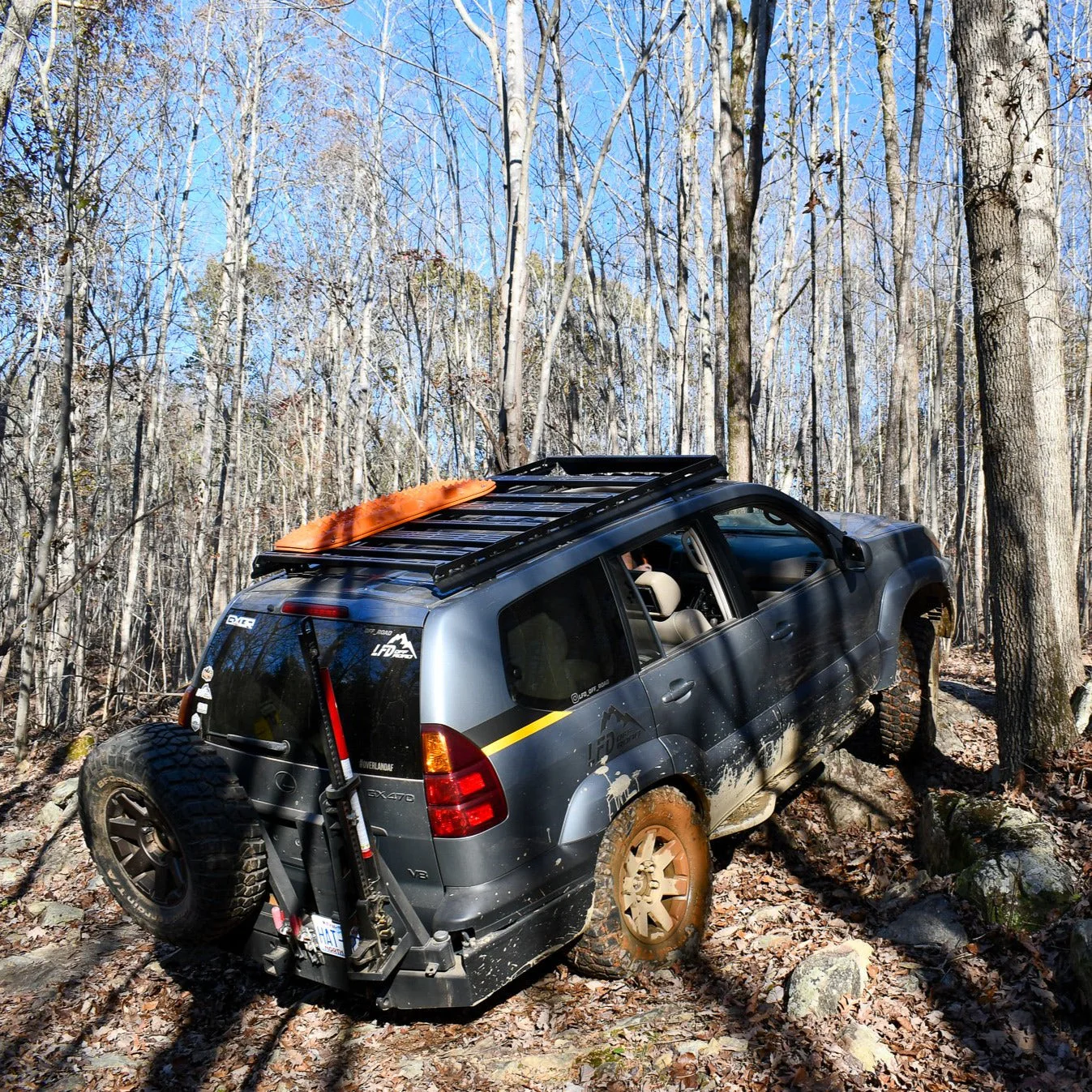 Full Rack Side Rails and Fairing - GX470 - Image 3