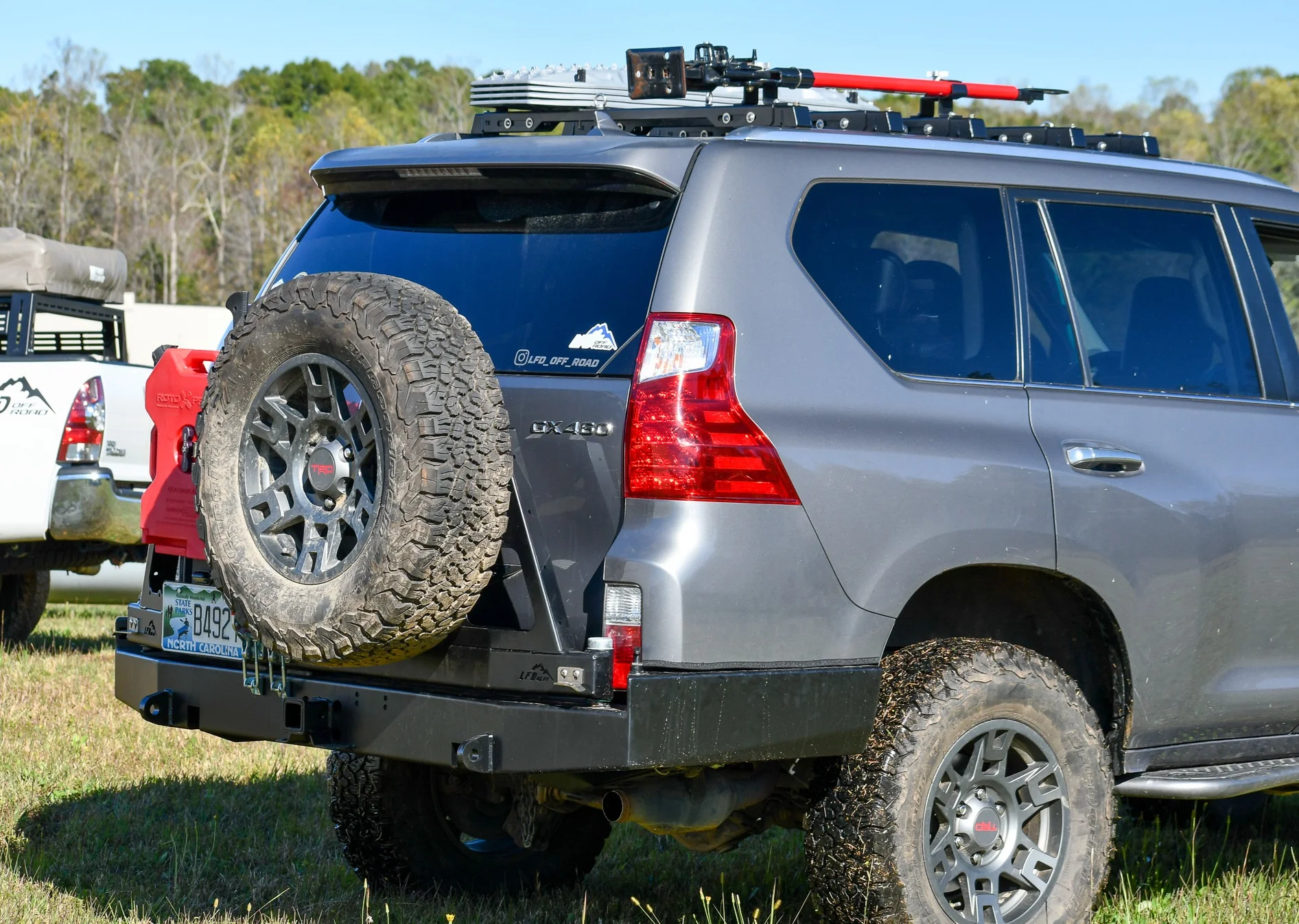 High Clearance Dual Swing Rear Bumper - GX460 - Image 10