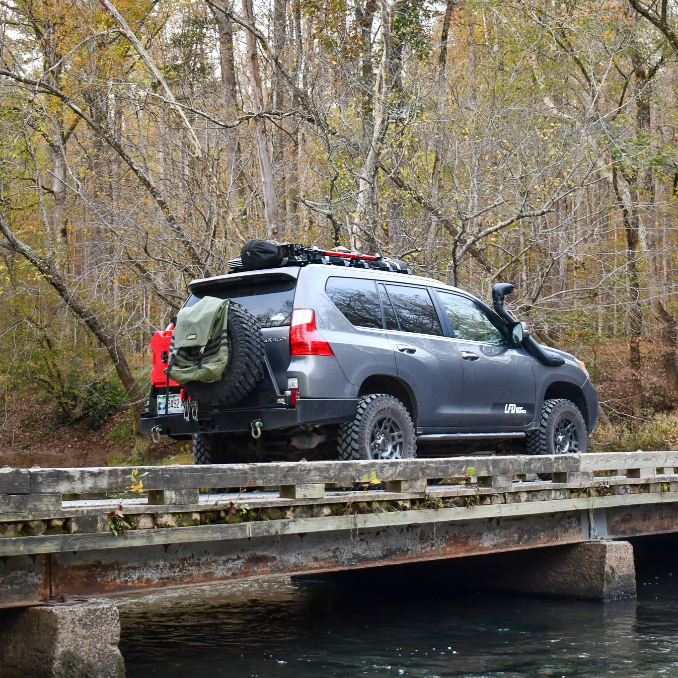 High Clearance Dual Swing Rear Bumper - GX460 - Image 12
