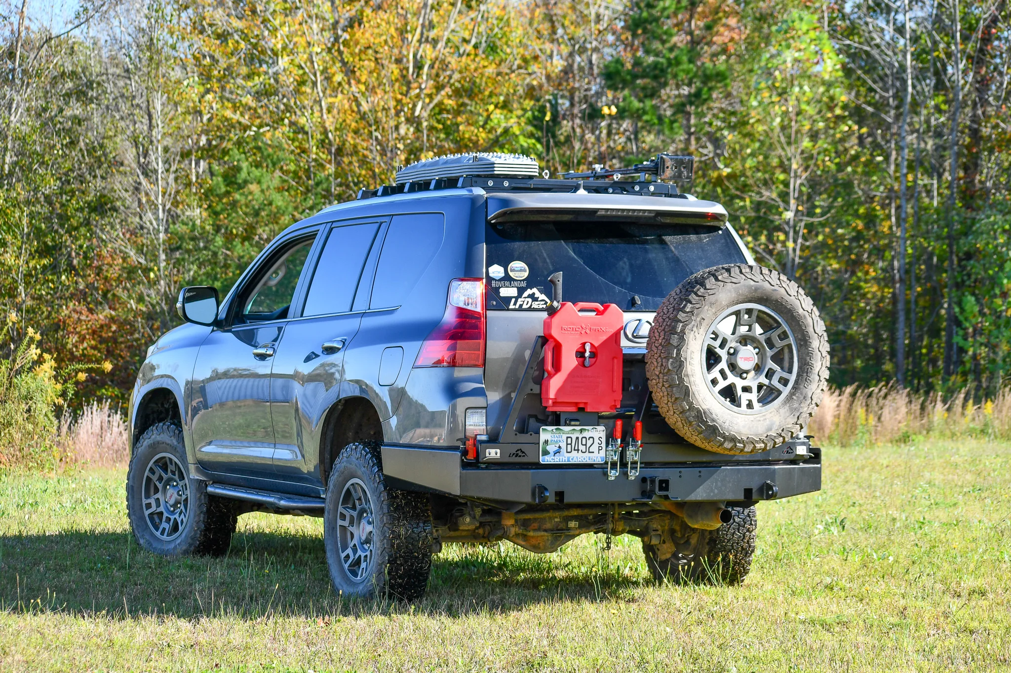 High Clearance Dual Swing Rear Bumper - GX460 - Image 7