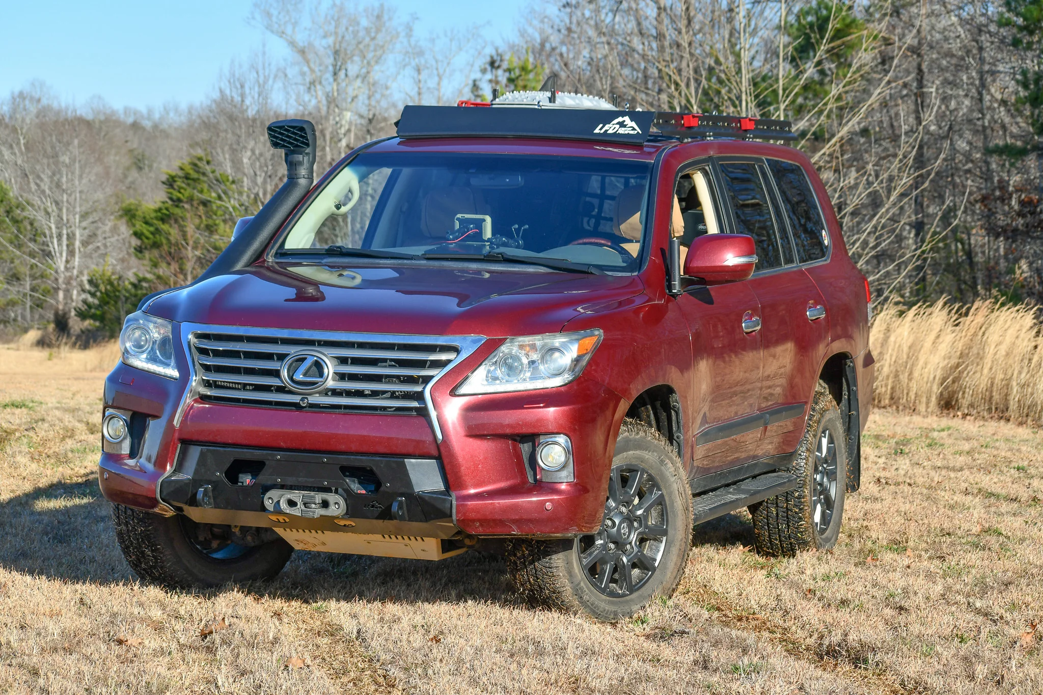 TrailSeries Front Winch Bumper - LX570 (2013-2015 Only) - Image 3