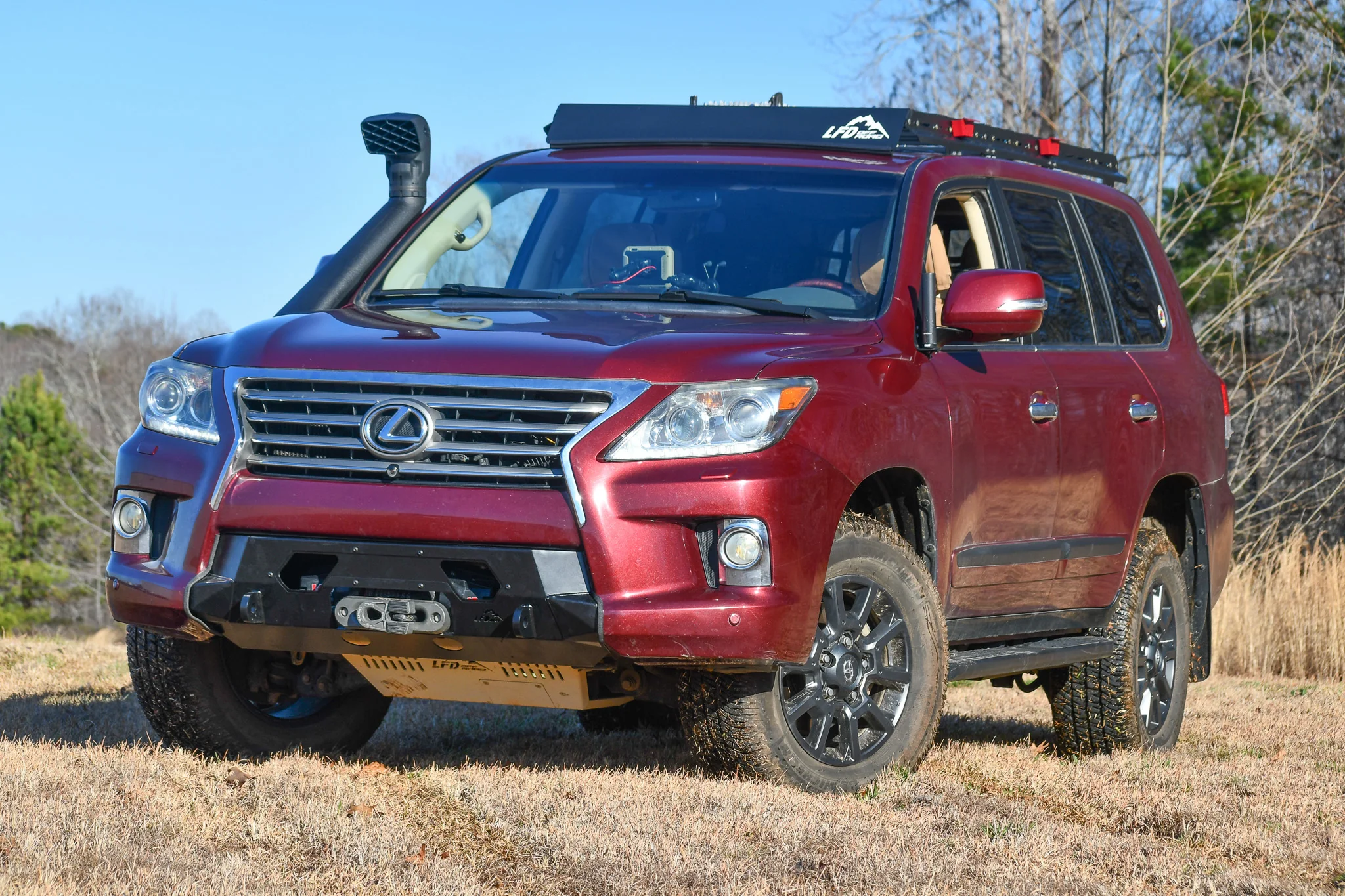 TrailSeries Front Winch Bumper - LX570 (2013-2015 Only) - Image 4