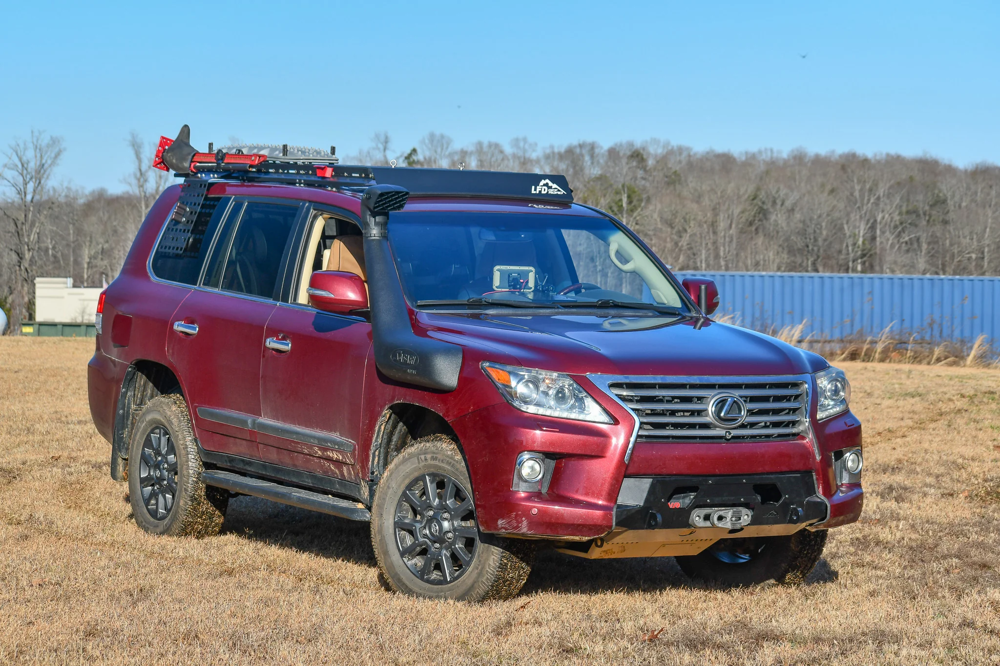TrailSeries Front Winch Bumper - LX570 (2013-2015 Only) - Image 5